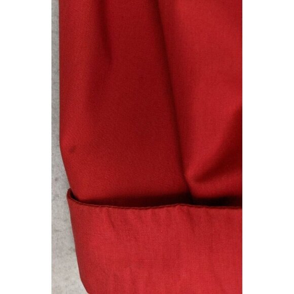 Vintage 80s 90s Women's Jacket Size Medium Mulberry Street Red Oversized Relaxed - Picture 8 of 16